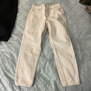 White Jeans topshop